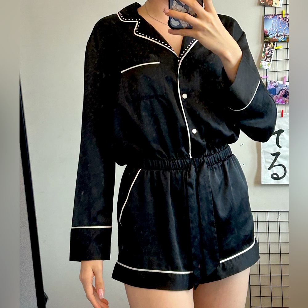 Victoria Secret Satin-Like Romper